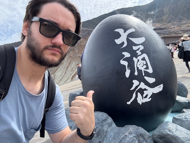 Kuro-tamago at Hakone!